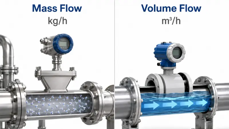 Flusso di massa e flusso di volume: differenze e guida alla selezione