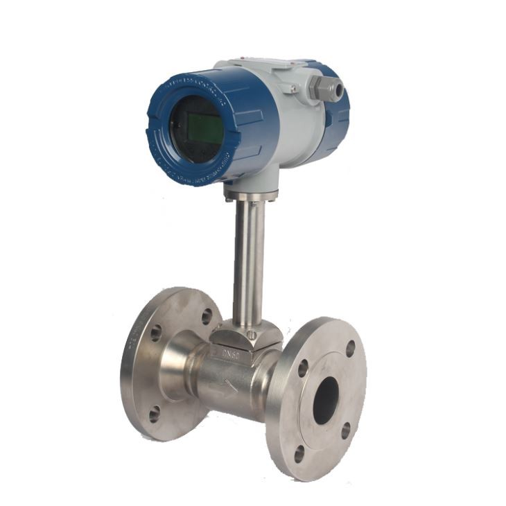 High Temp Insertion Vortex Flow Meter Transmitter Fit For Steam Measurement