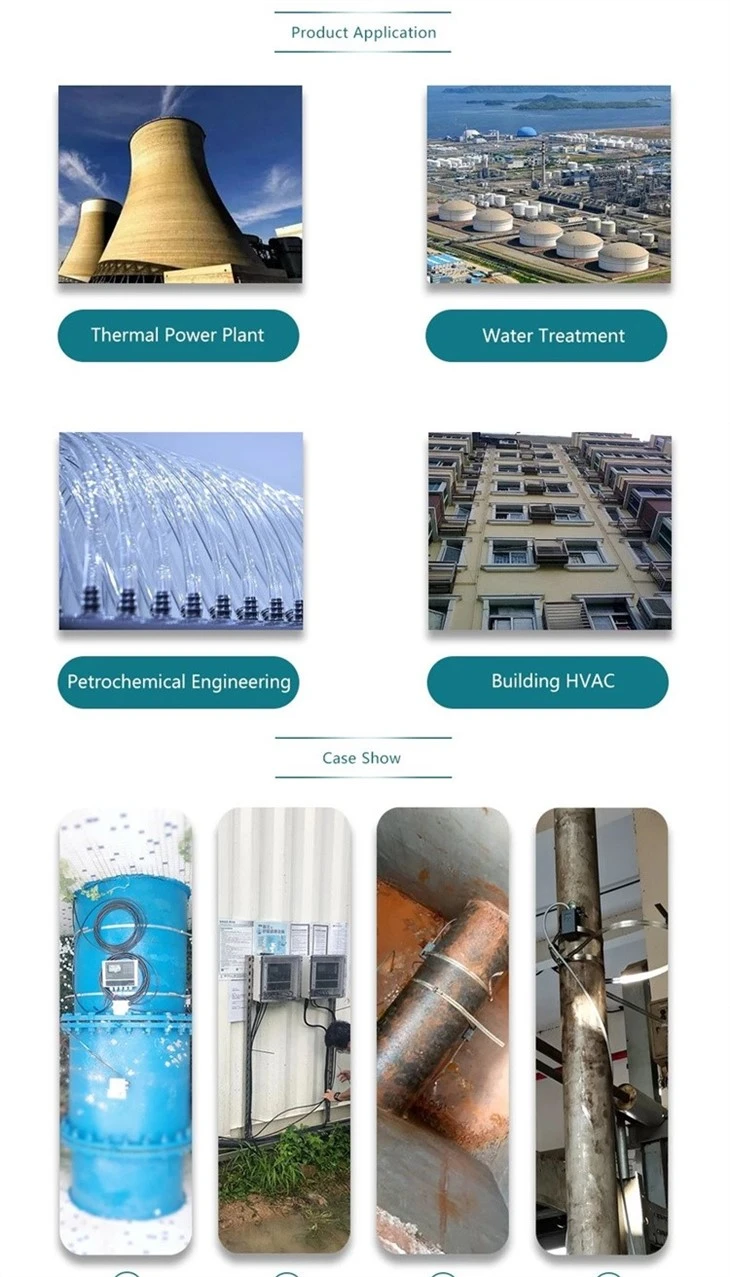 4-20mA Output Portable Clamp On Ultrasonic Flow Meter With RS485